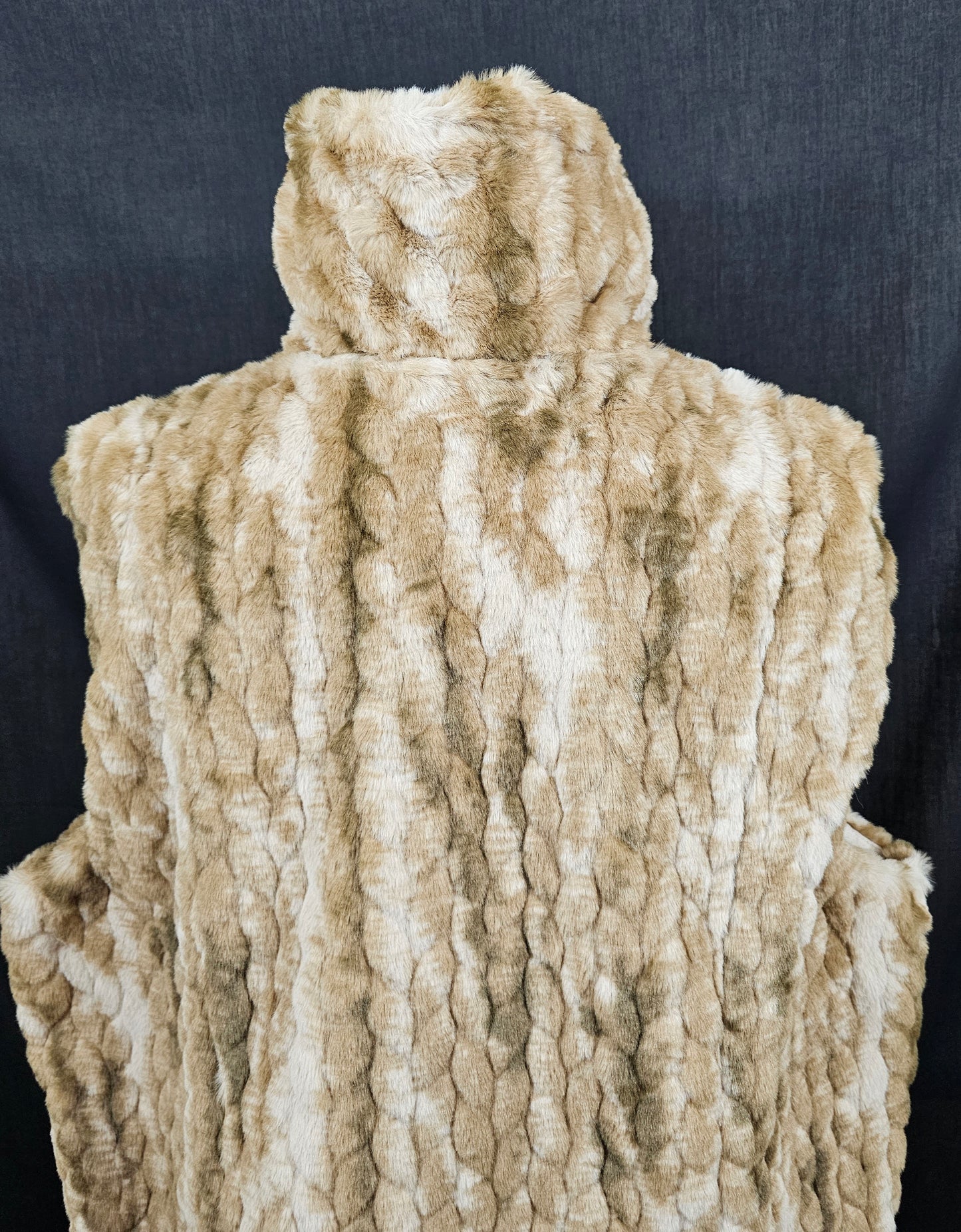 Catherine MaLandrino Fur (Faux) Sleeveless Vest - New