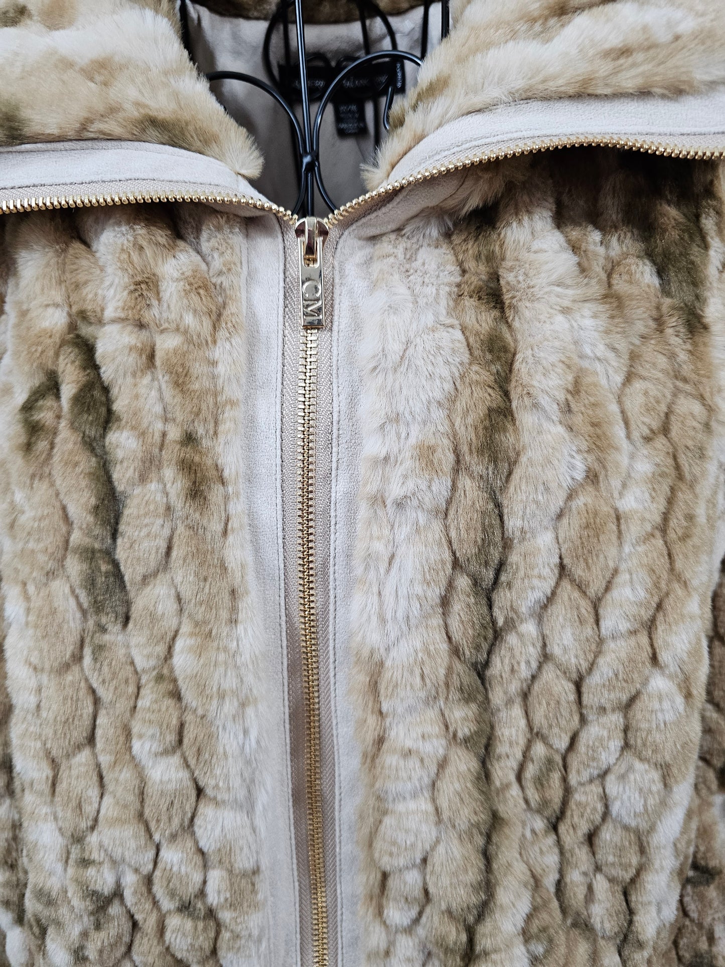 Catherine MaLandrino Fur (Faux) Sleeveless Vest - New