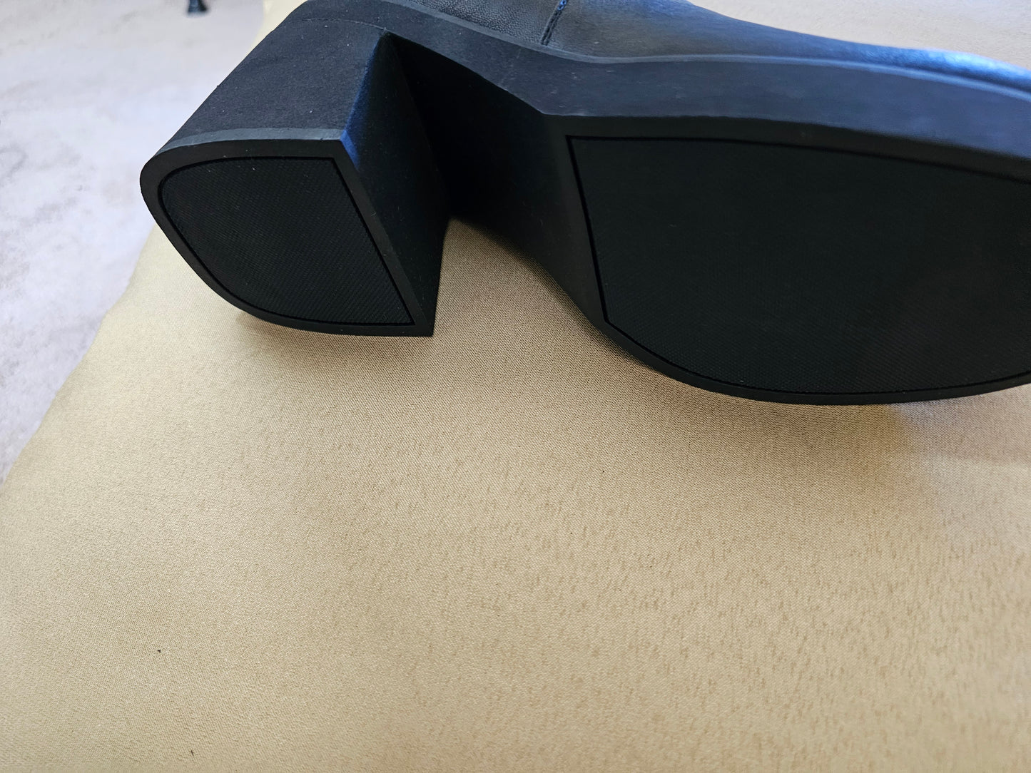 Steve Madden Faux Leather Stretch Tall Boot - New