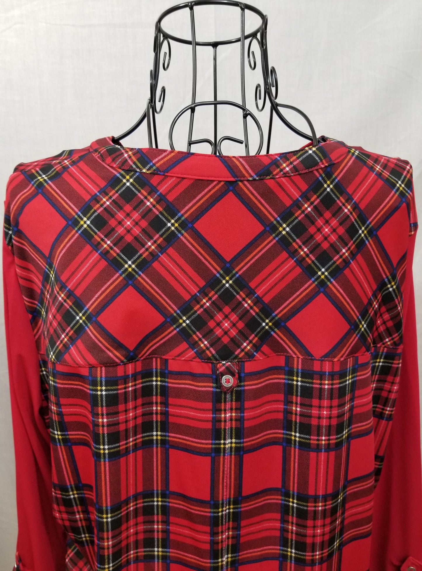Nygard Long Sleeve (adjustable) Red Shirt - New