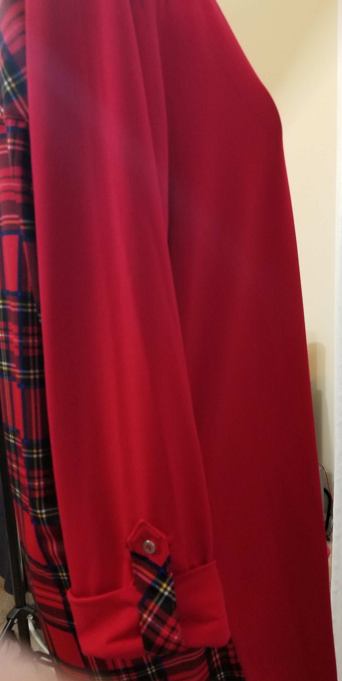 Nygard Long Sleeve (adjustable) Red Shirt - New