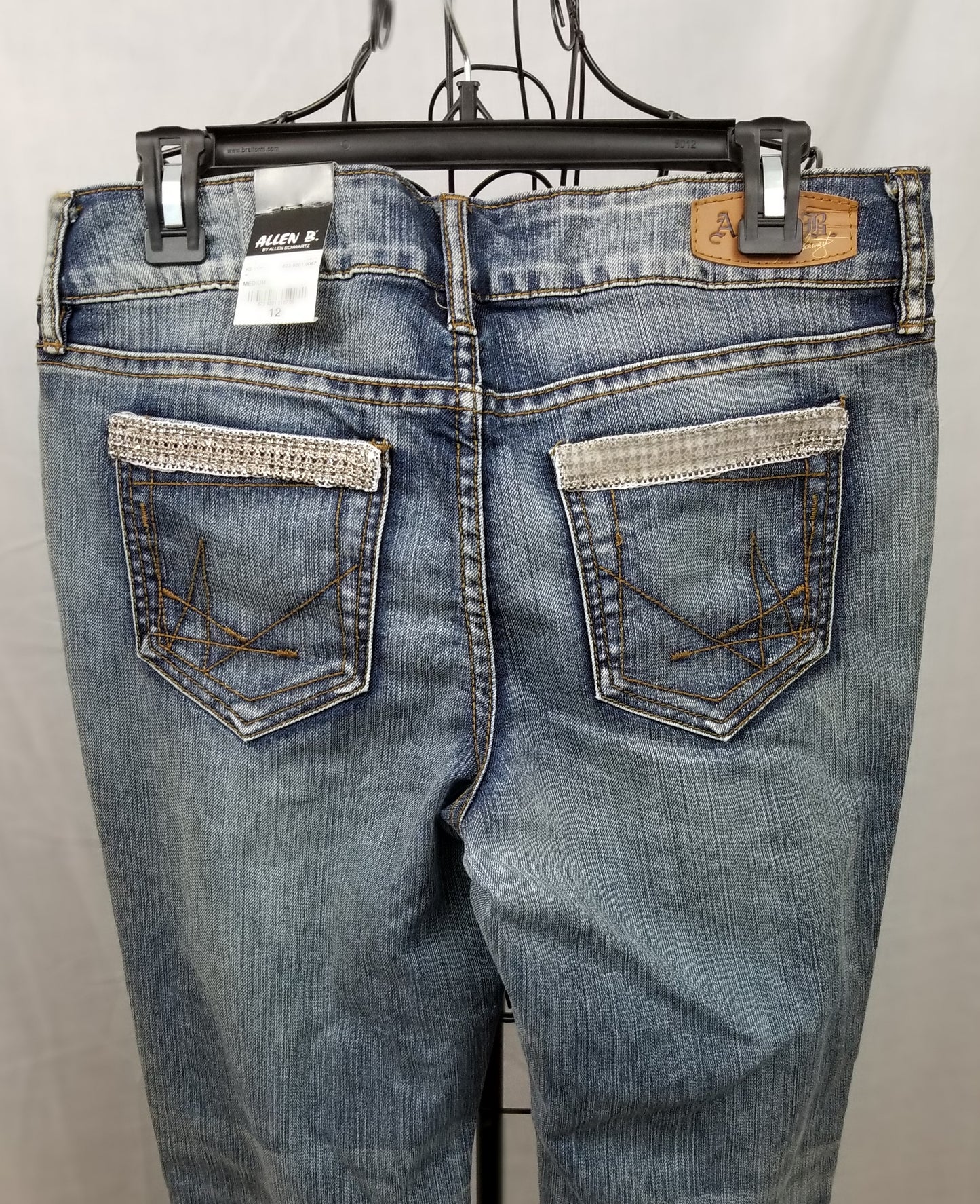 Allen B  Flared Jeans by Allen B Schwartz