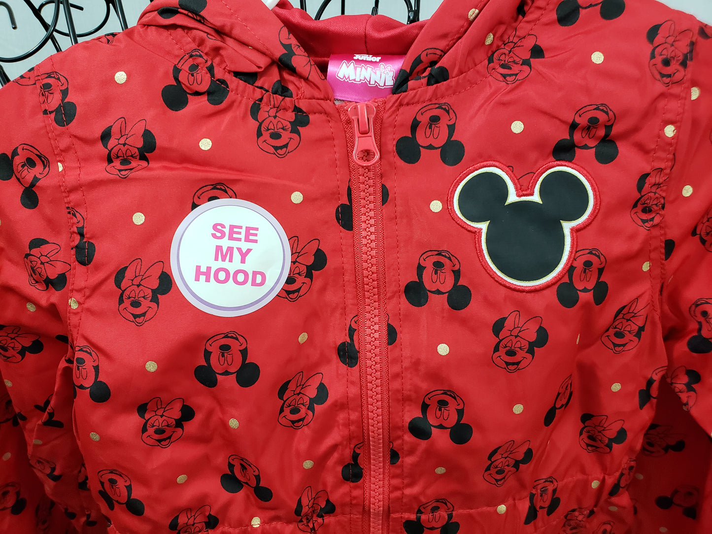 Minnie Mouse Rain Jacket - New