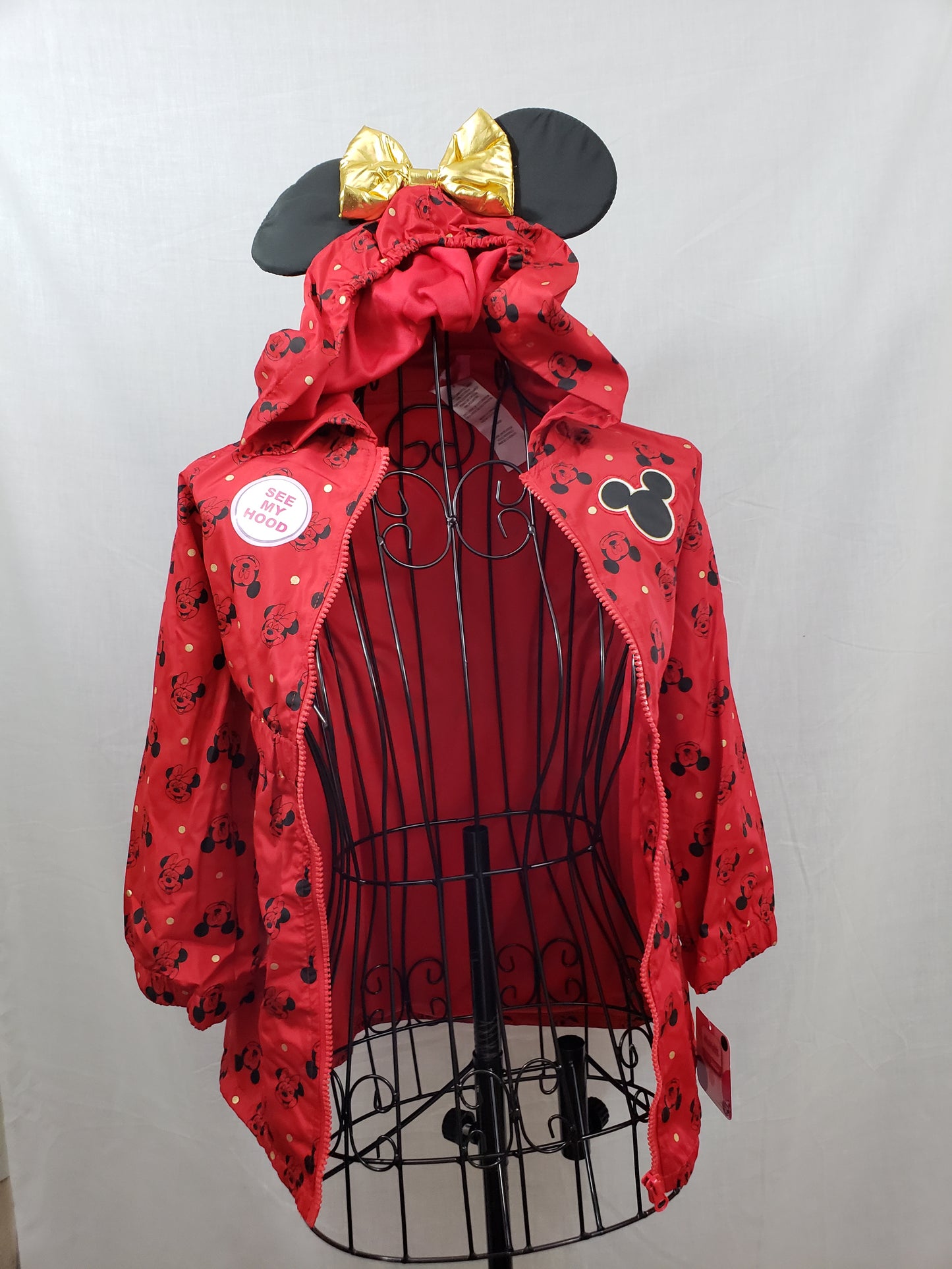 Minnie Mouse Rain Jacket - New