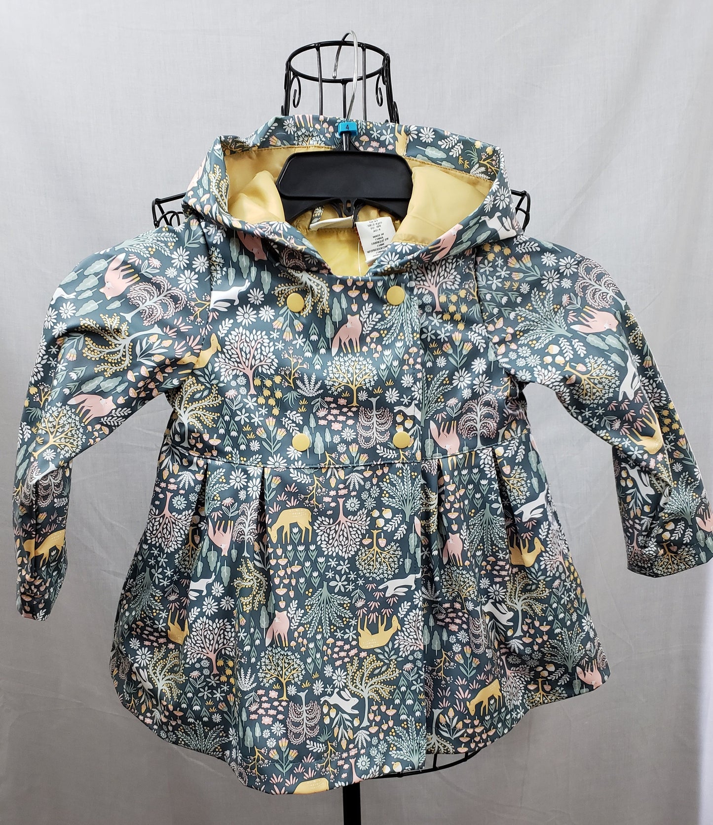 Rachel Zoe Toddler Raincoat with Leggings - Girls - New