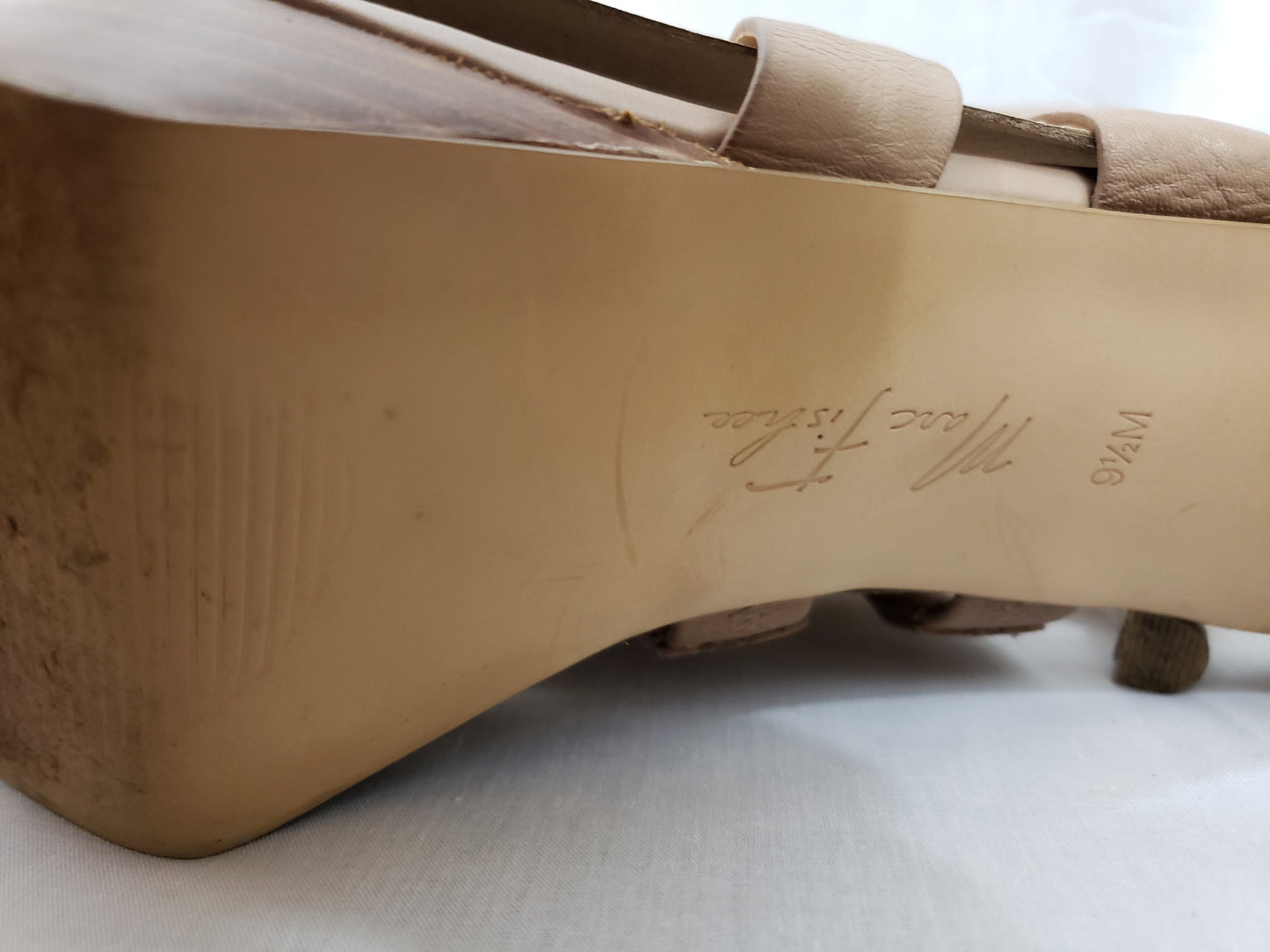 Marc Fisher Leather Dress Sandal