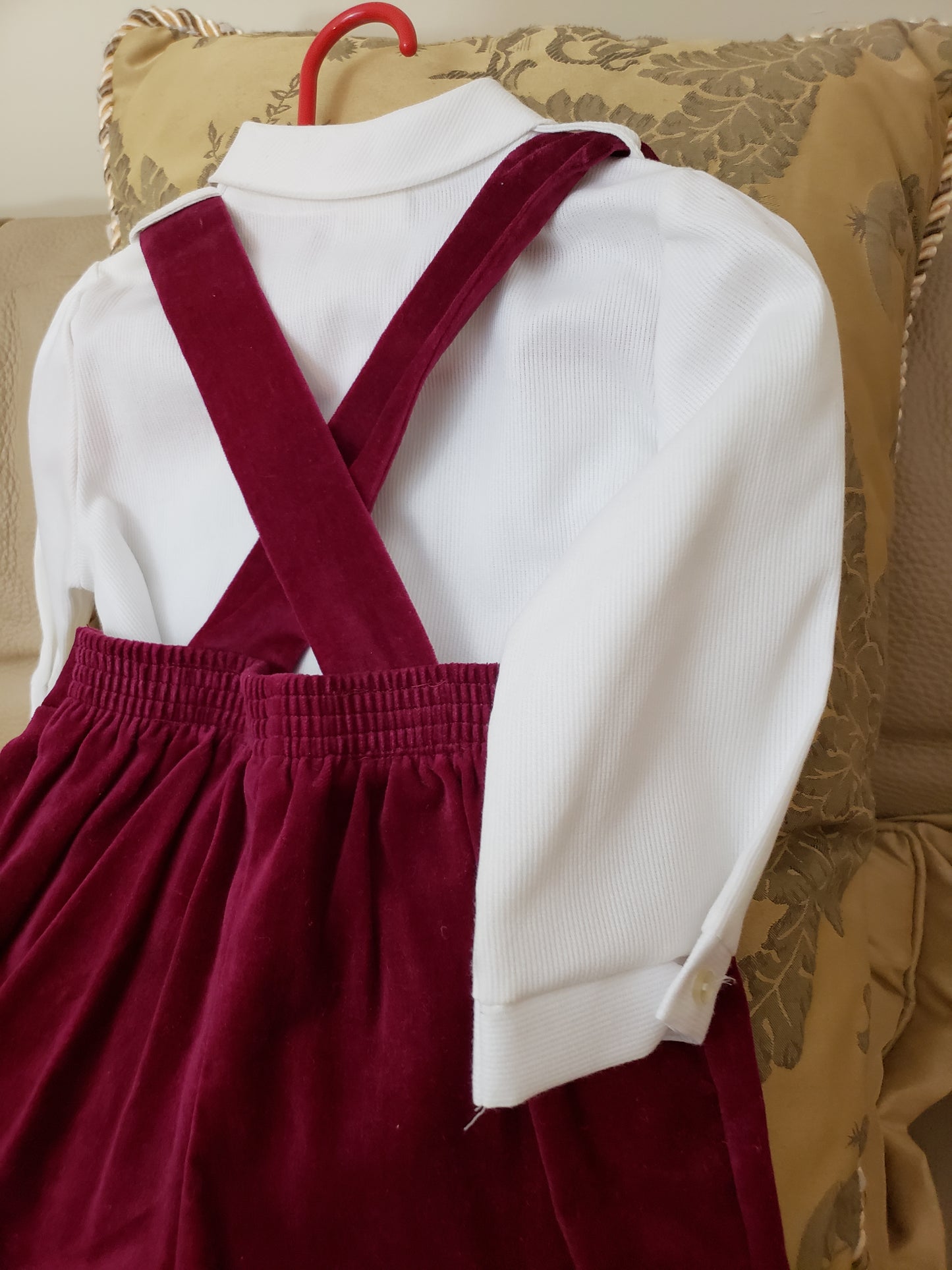 Susan Lively Designs - Boys Corduroy Short-set Jumper