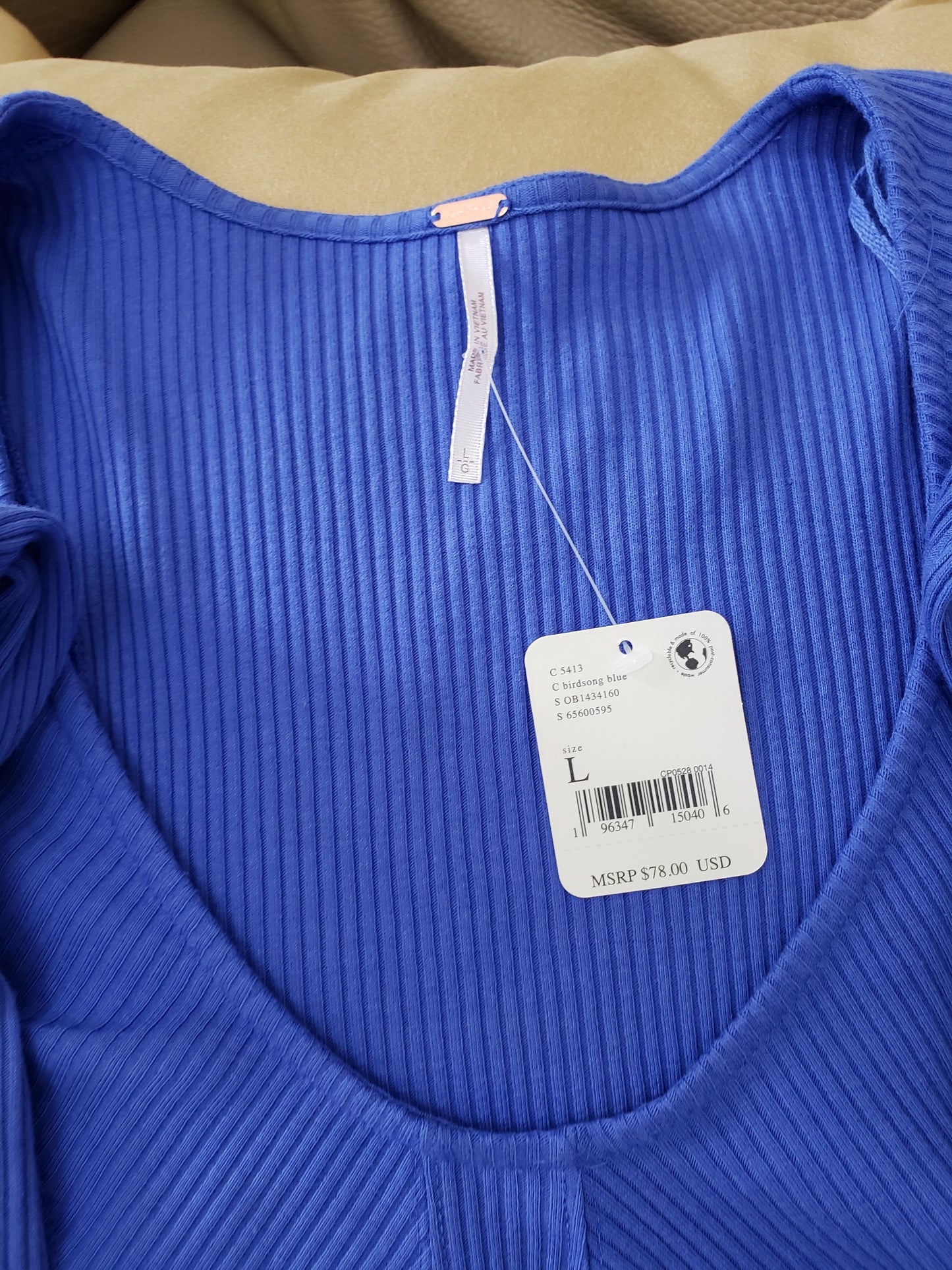 Free People Ribbed Top - New