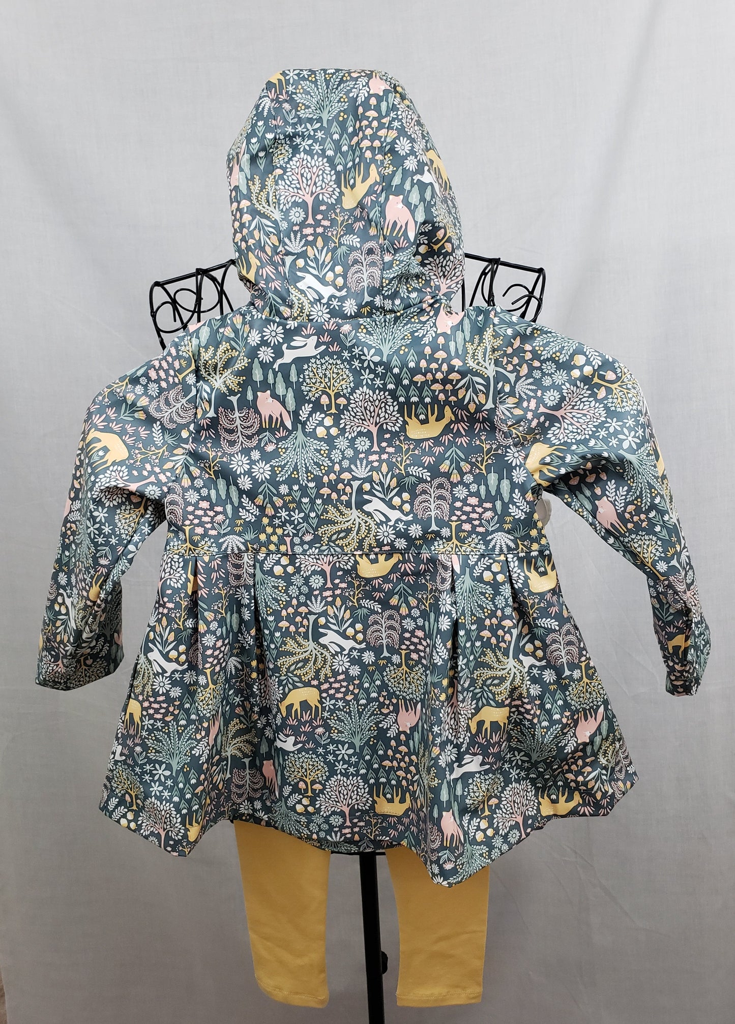 Rachel Zoe Toddler Raincoat with Leggings - Girls - New