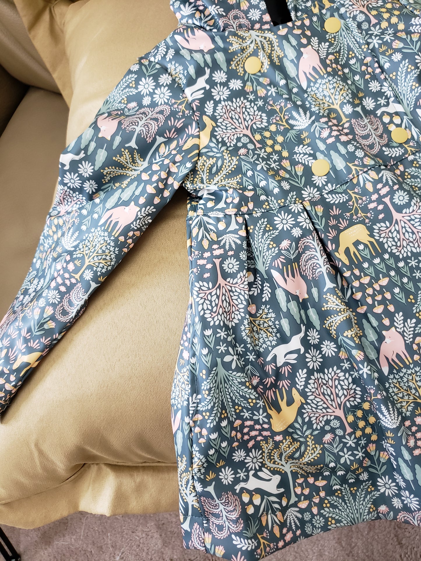 Rachel Zoe Toddler Raincoat with Leggings - Girls - New