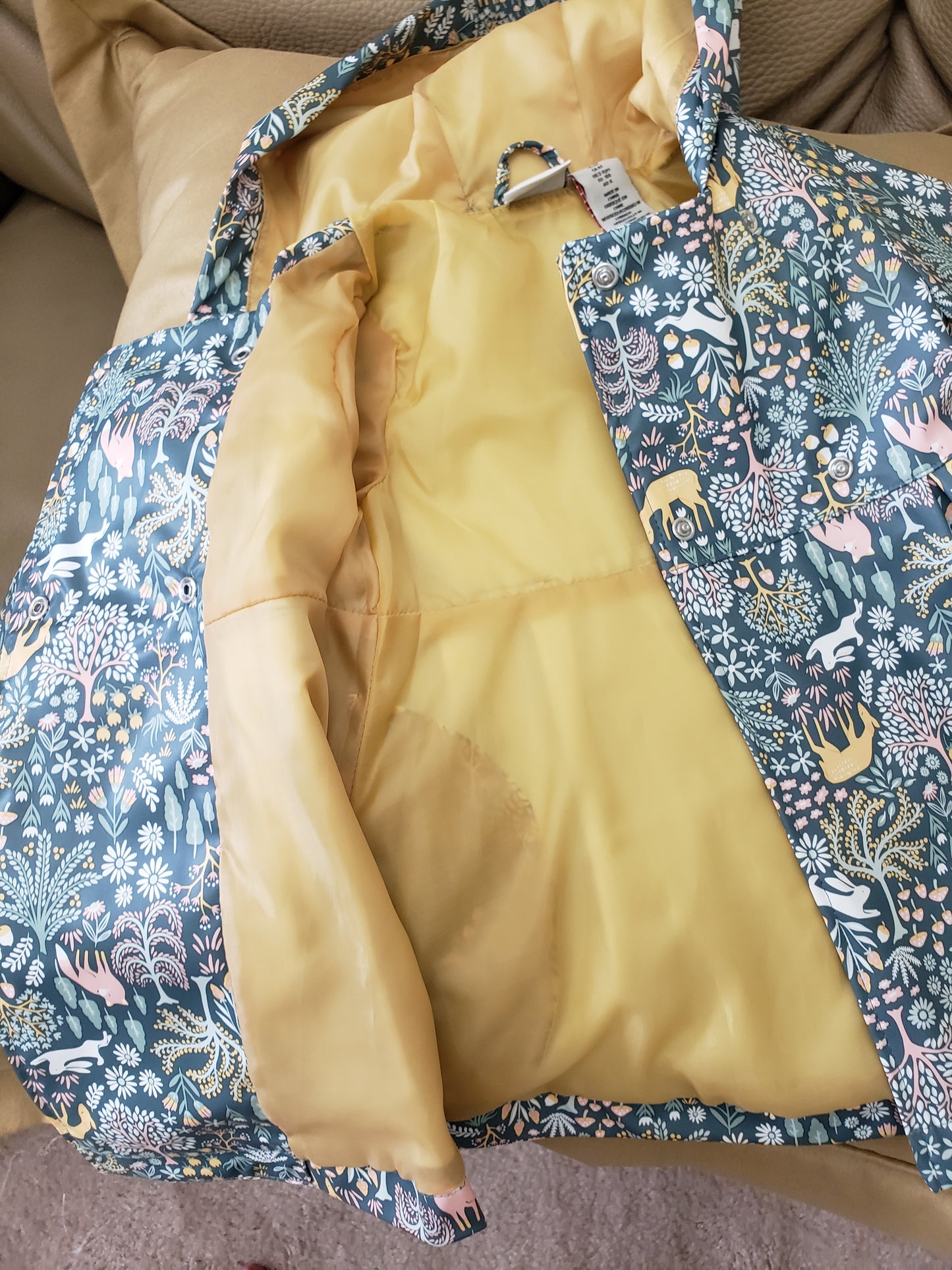 Rachel Zoe Toddler Raincoat with Leggings - Girls - New