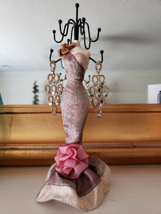 Gold Cascading Earrings