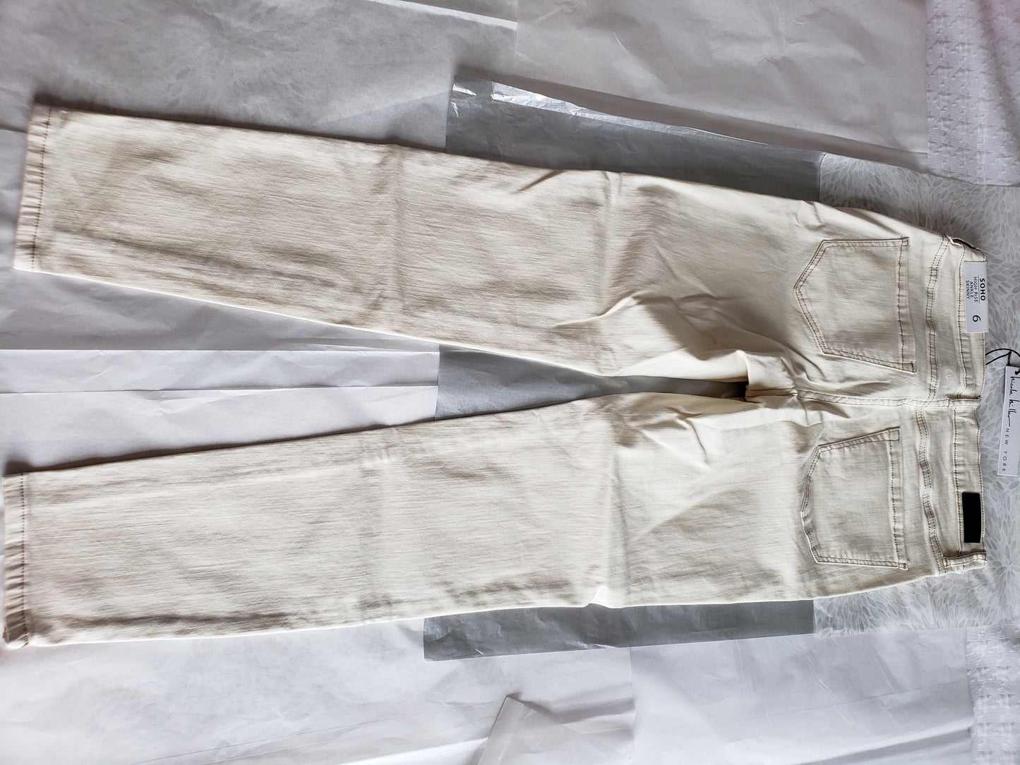 SoHo Nicole Miller High Rise Ankle Skinny Jeans - New