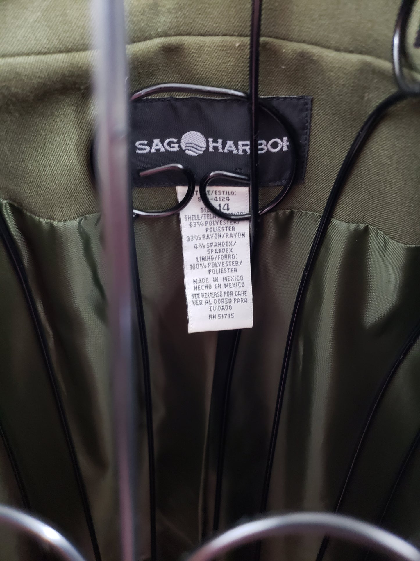 Sag Harbor Blazer - Olive