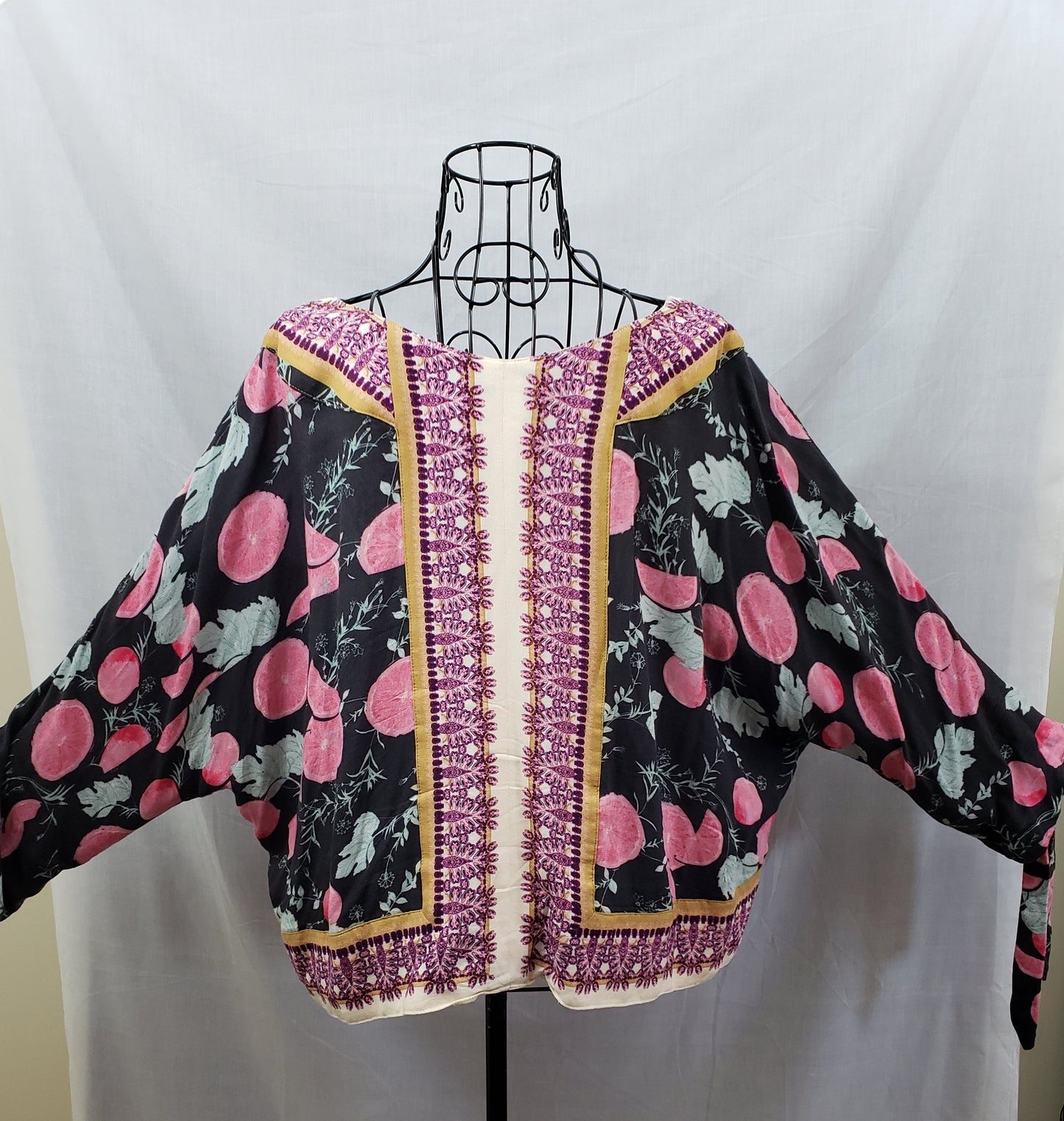 Free People Cardigan - Eclectic Multi-Color Long Sleeve Cardigan