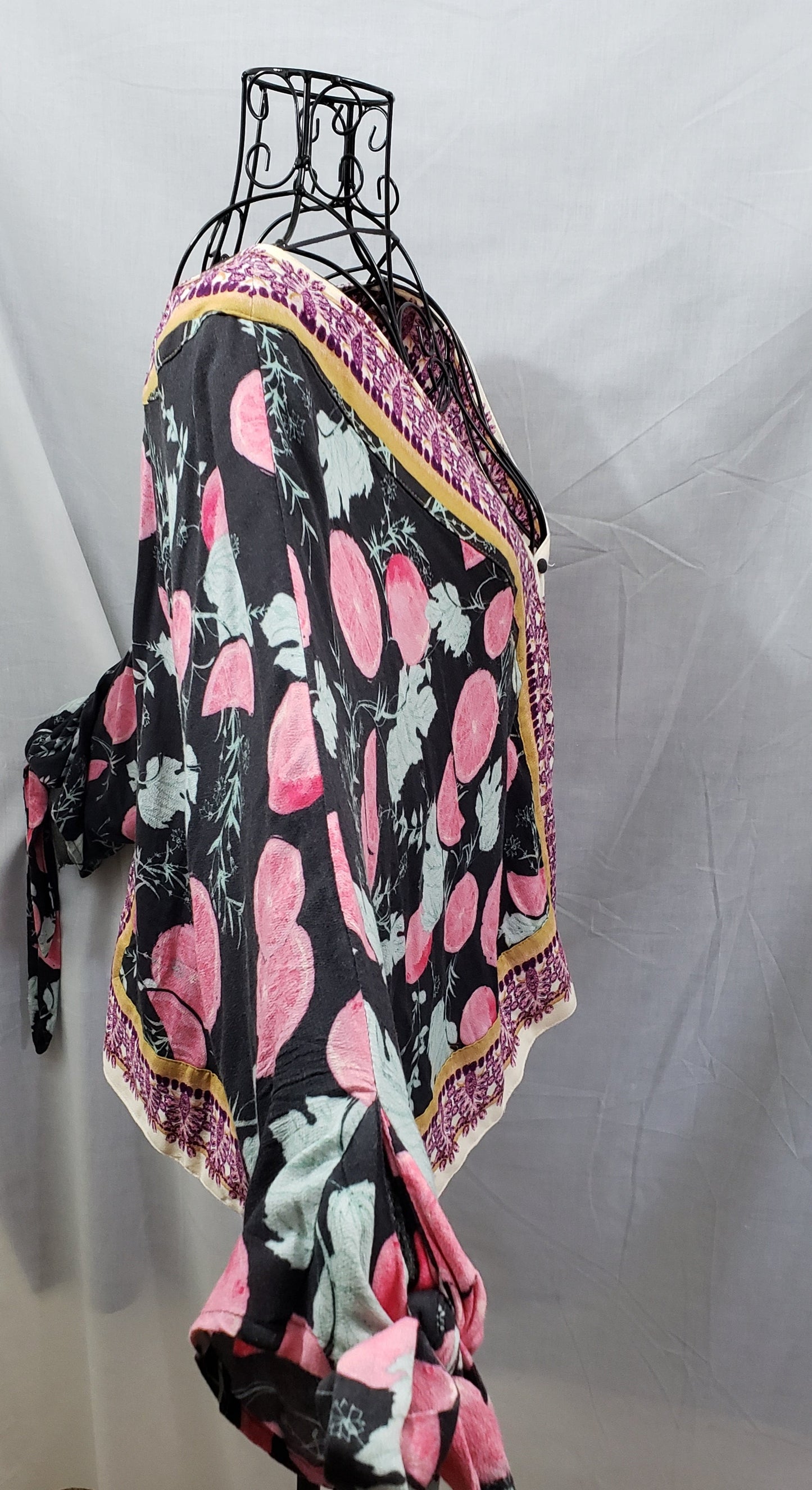 Free People Cardigan - Eclectic Multi-Color Long Sleeve Cardigan