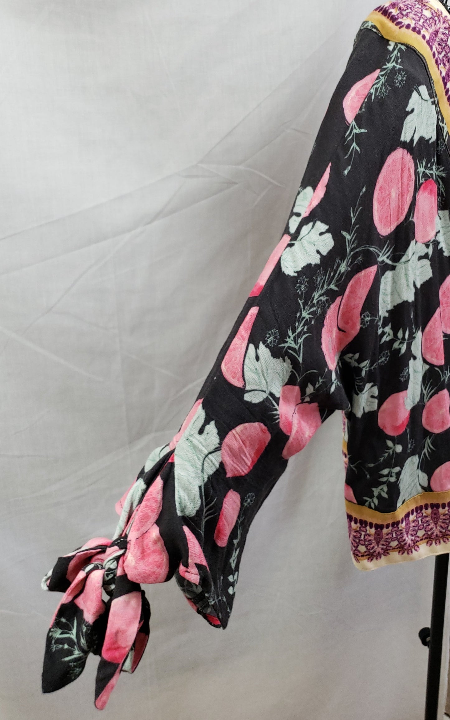 Free People Cardigan - Eclectic Multi-Color Long Sleeve Cardigan