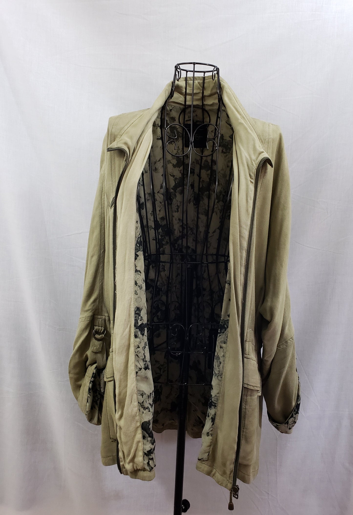 Jessica Simpson Olive Green Jacket