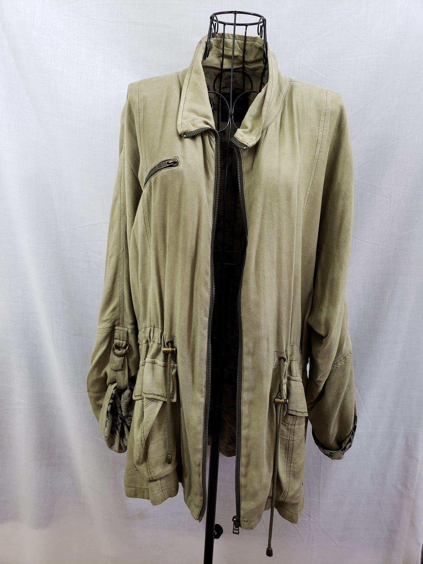 Jessica Simpson Olive Green Jacket
