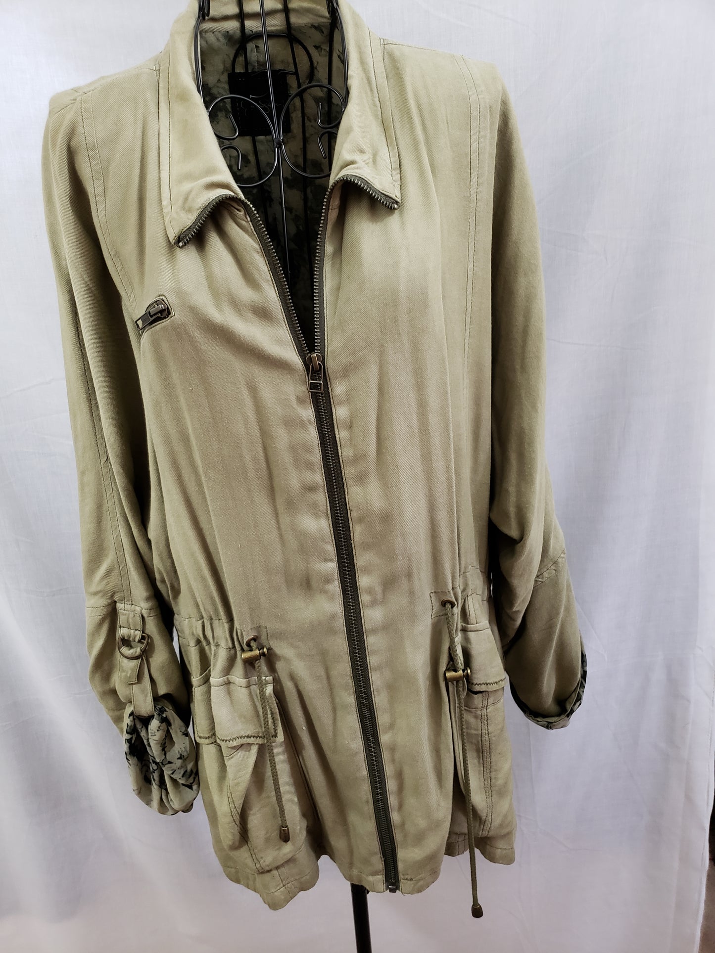 Jessica Simpson Olive Green Jacket