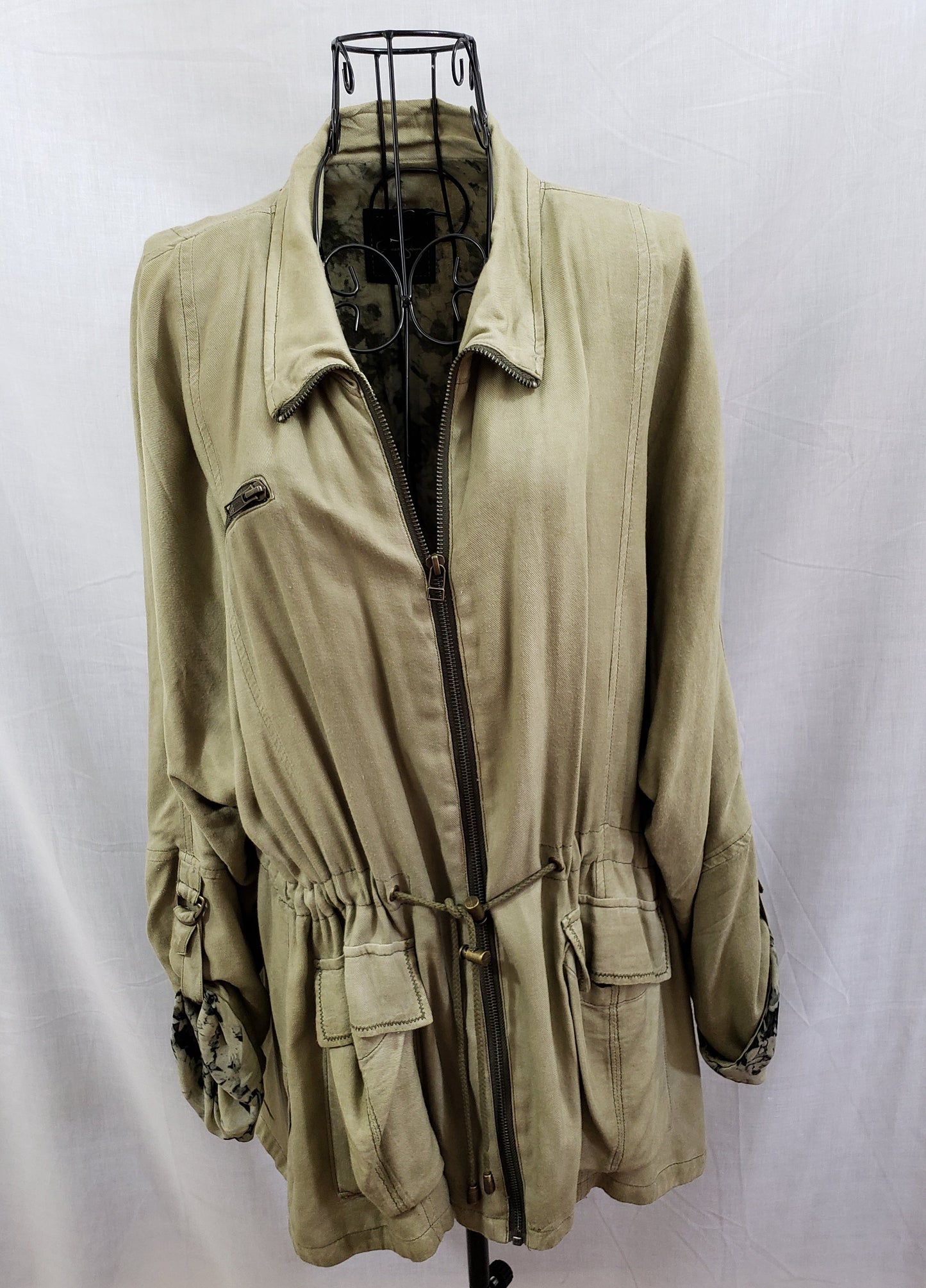 Jessica Simpson Olive Green Jacket