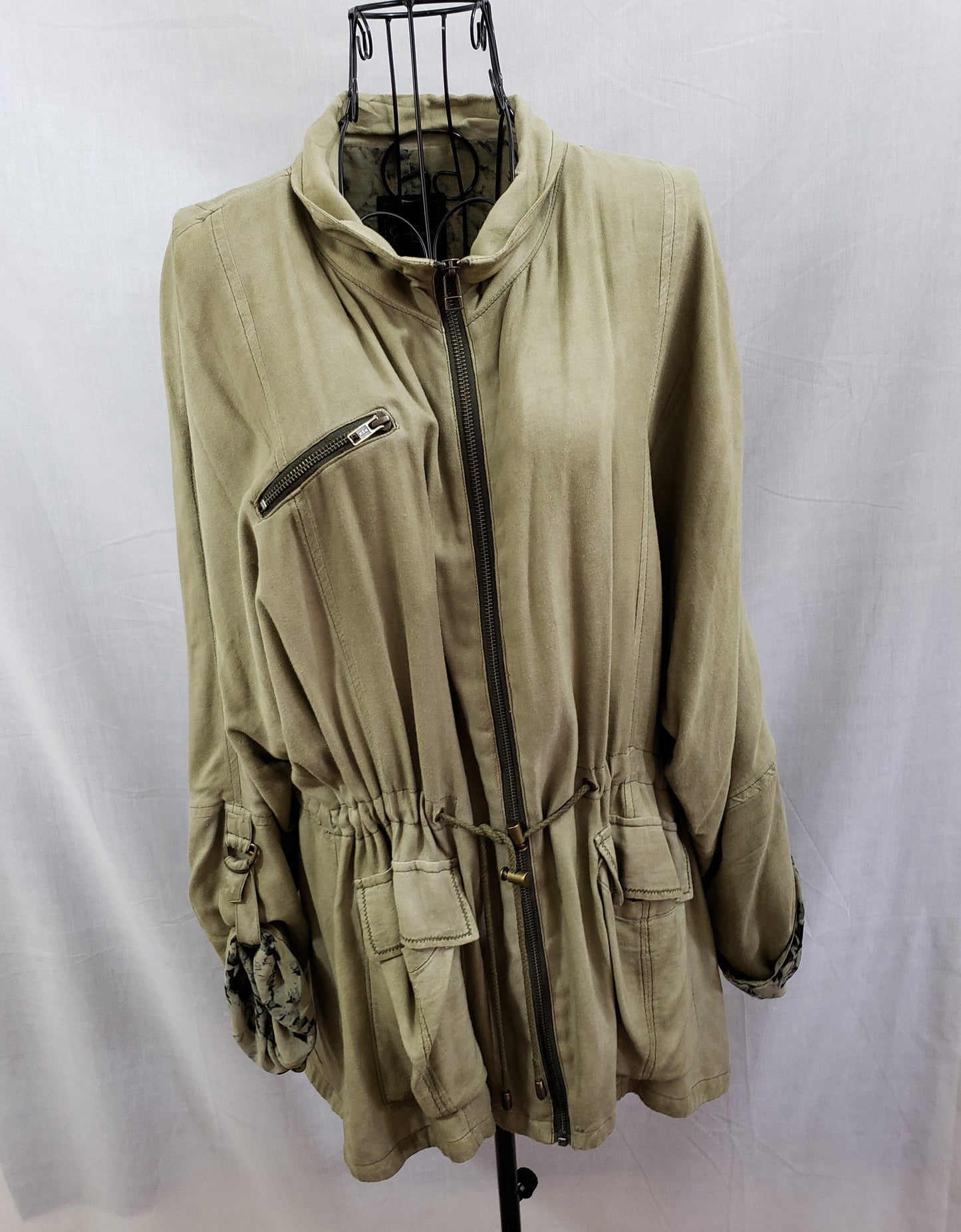 Jessica Simpson Olive Green Jacket