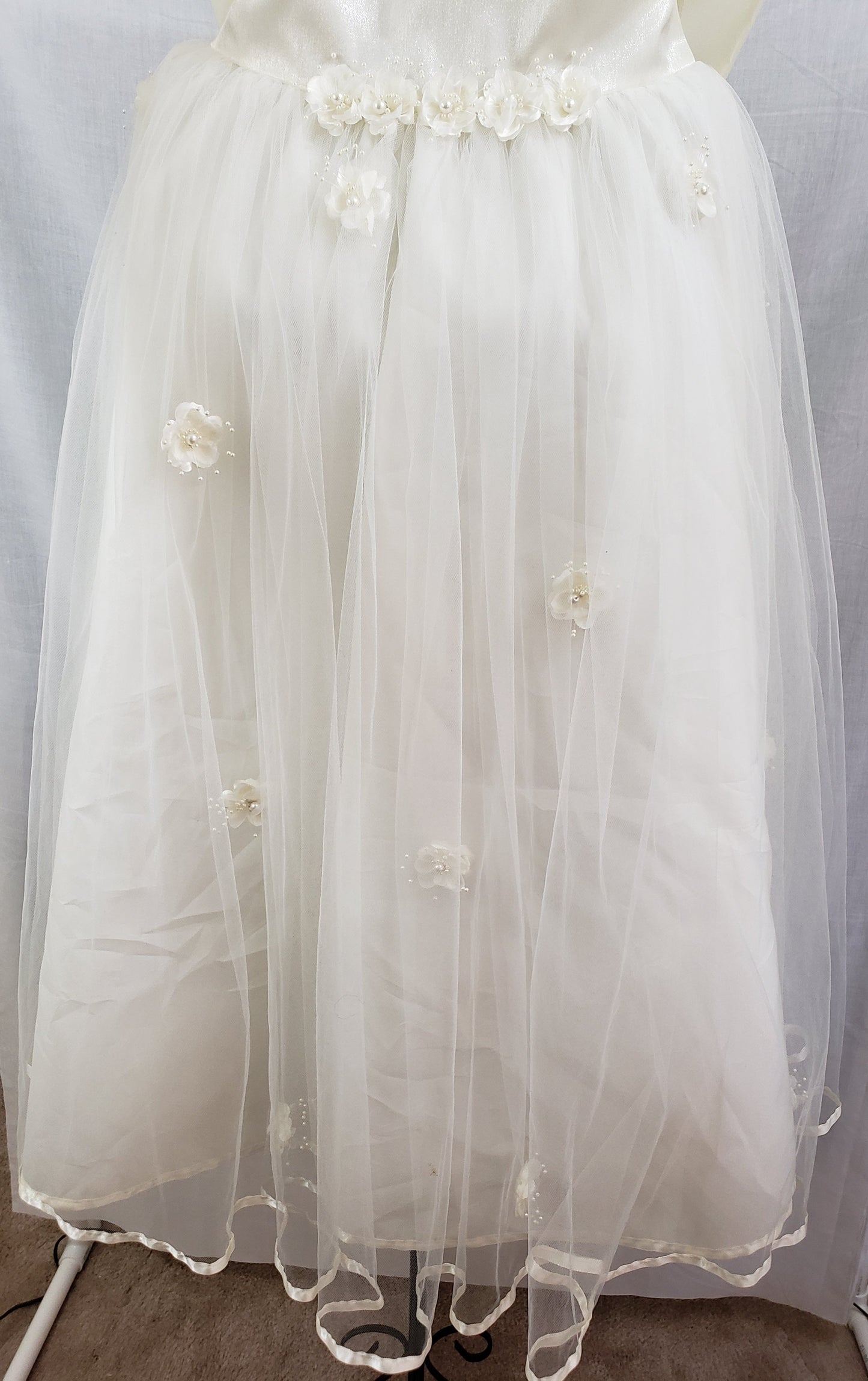 Bridal Flower Girl's Dress - Satin - Girl's Plus Size