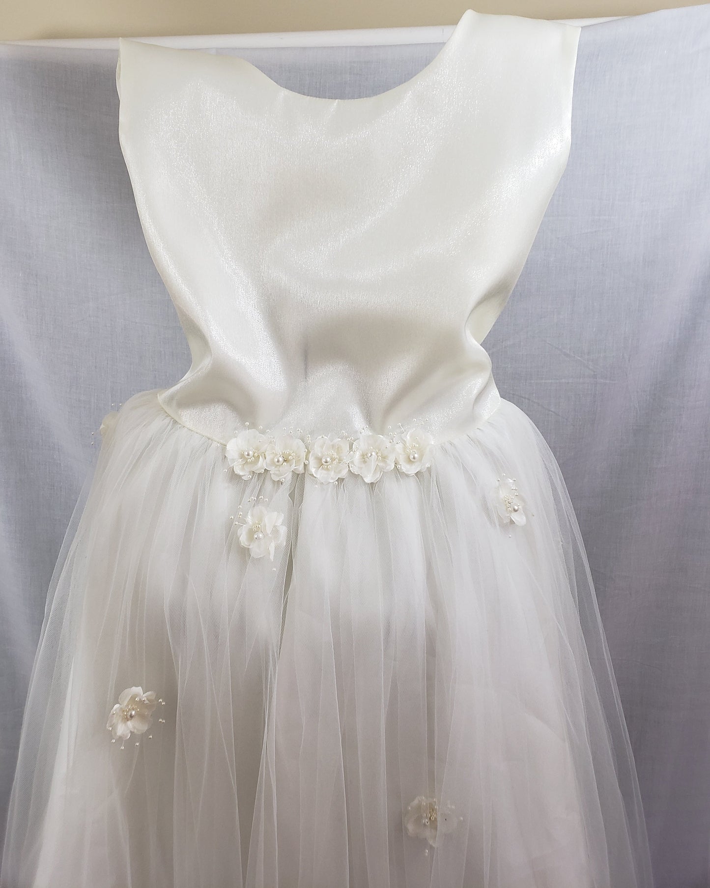 Bridal Flower Girl's Dress - Satin - Girl's Plus Size