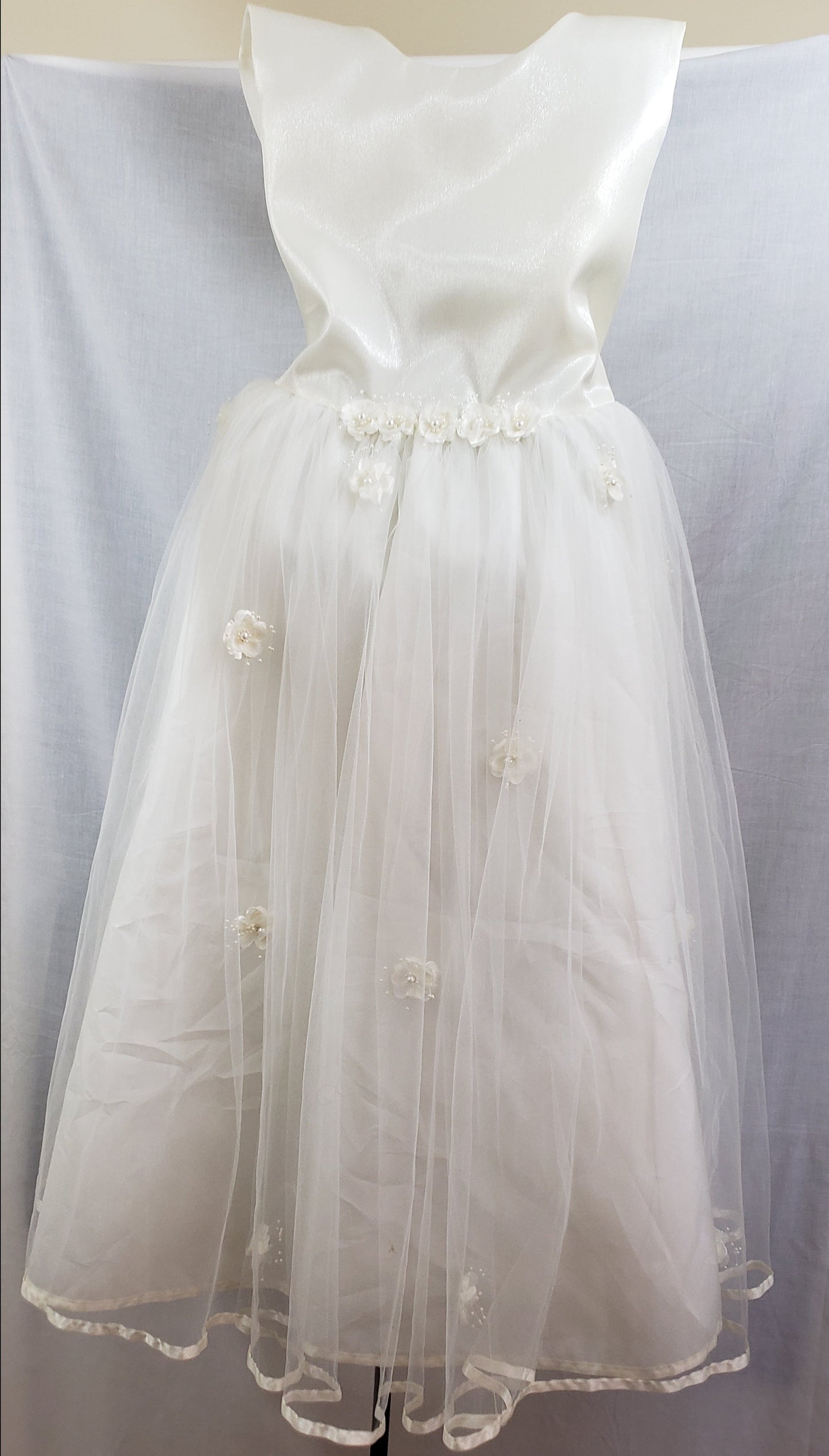 Bridal Flower Girl's Dress - Satin - Girl's Plus Size