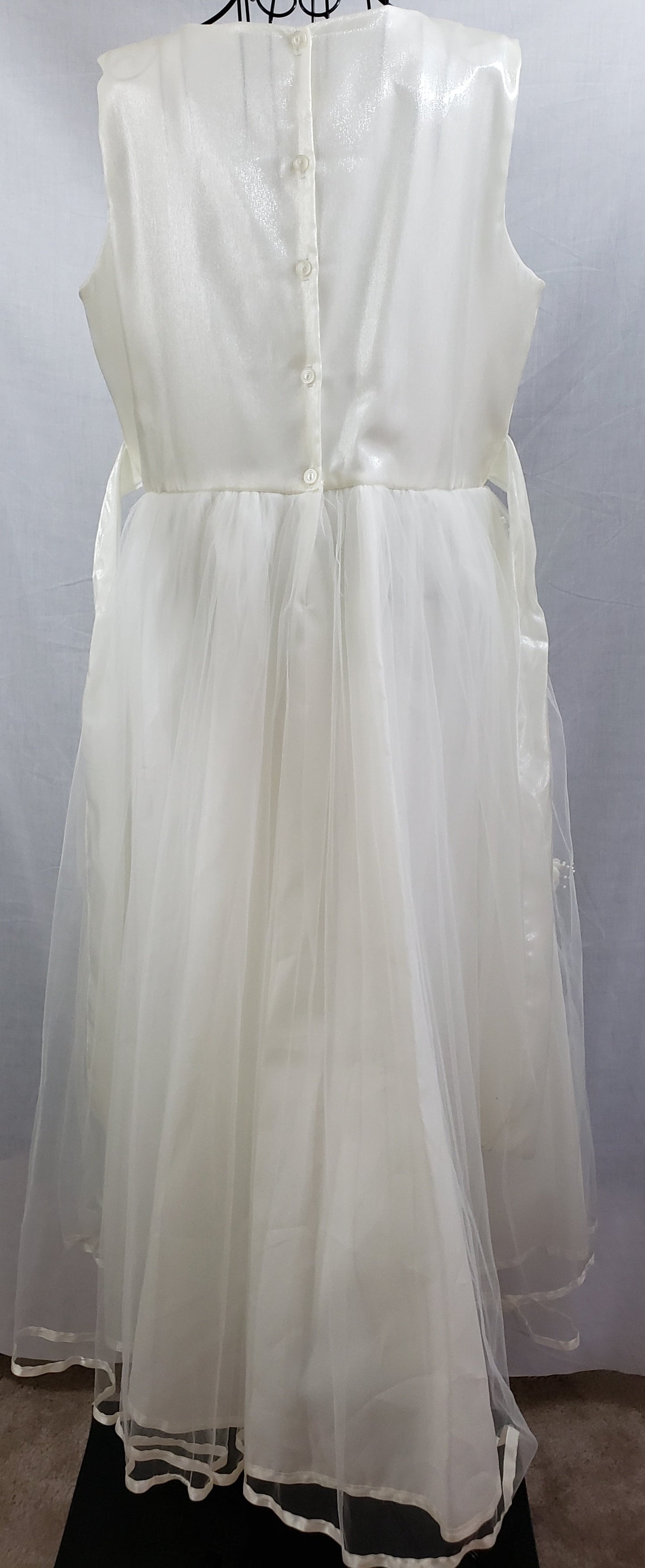 Bridal Flower Girl's Dress - Satin - Girl's Plus Size
