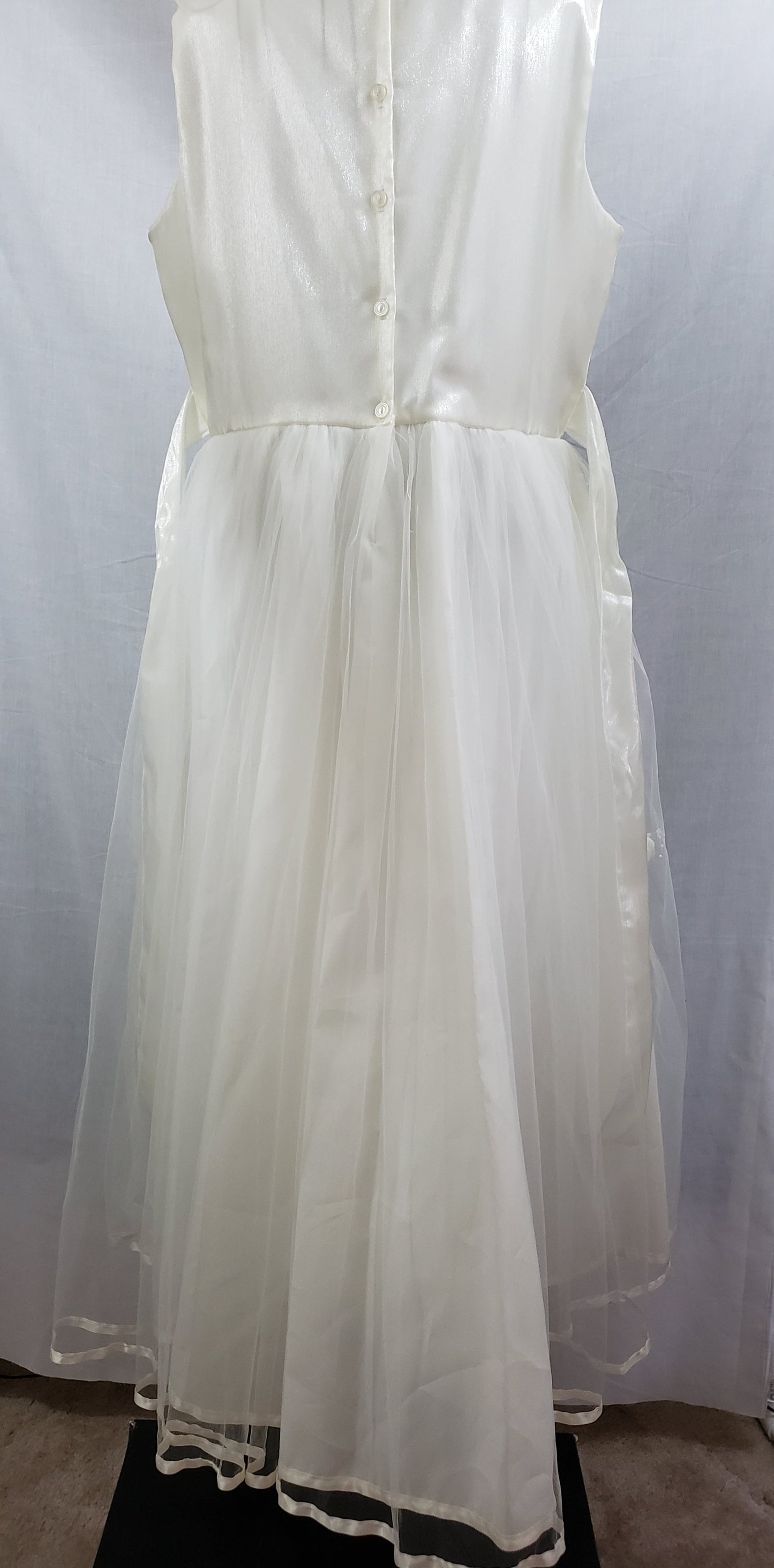 Bridal Flower Girl's Dress - Satin - Girl's Plus Size