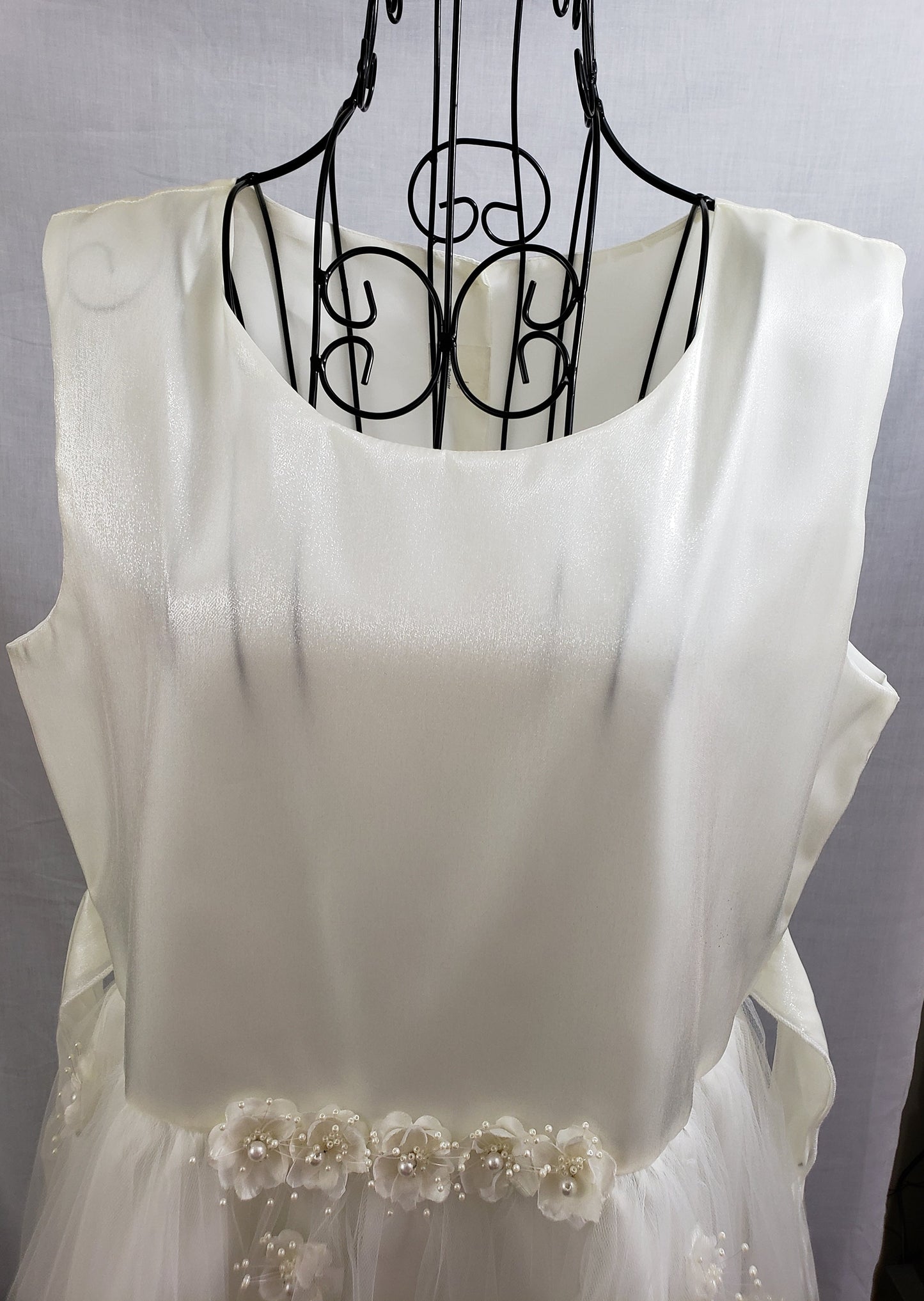 Bridal Flower Girl's Dress - Satin - Girl's Plus Size