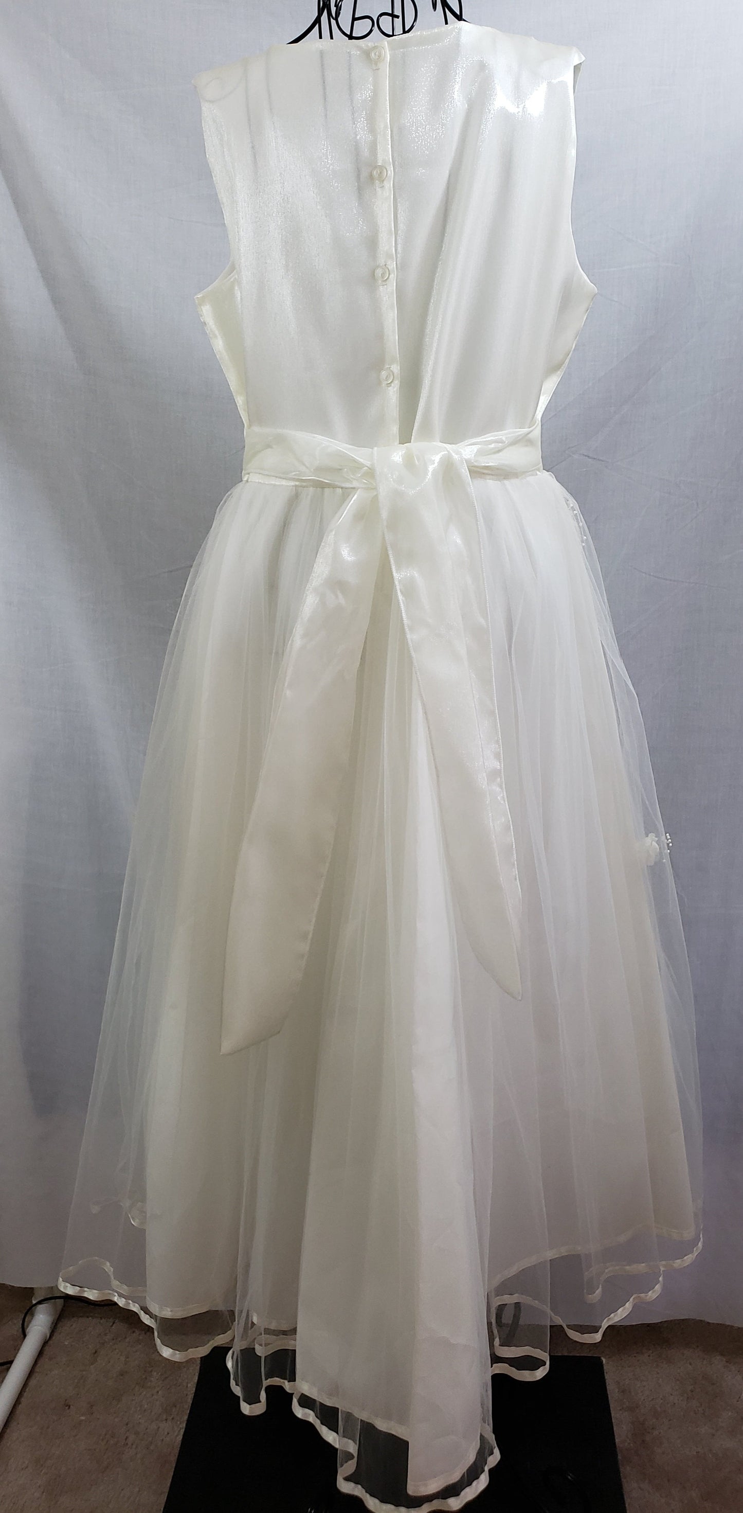 Bridal Flower Girl's Dress - Satin - Girl's Plus Size