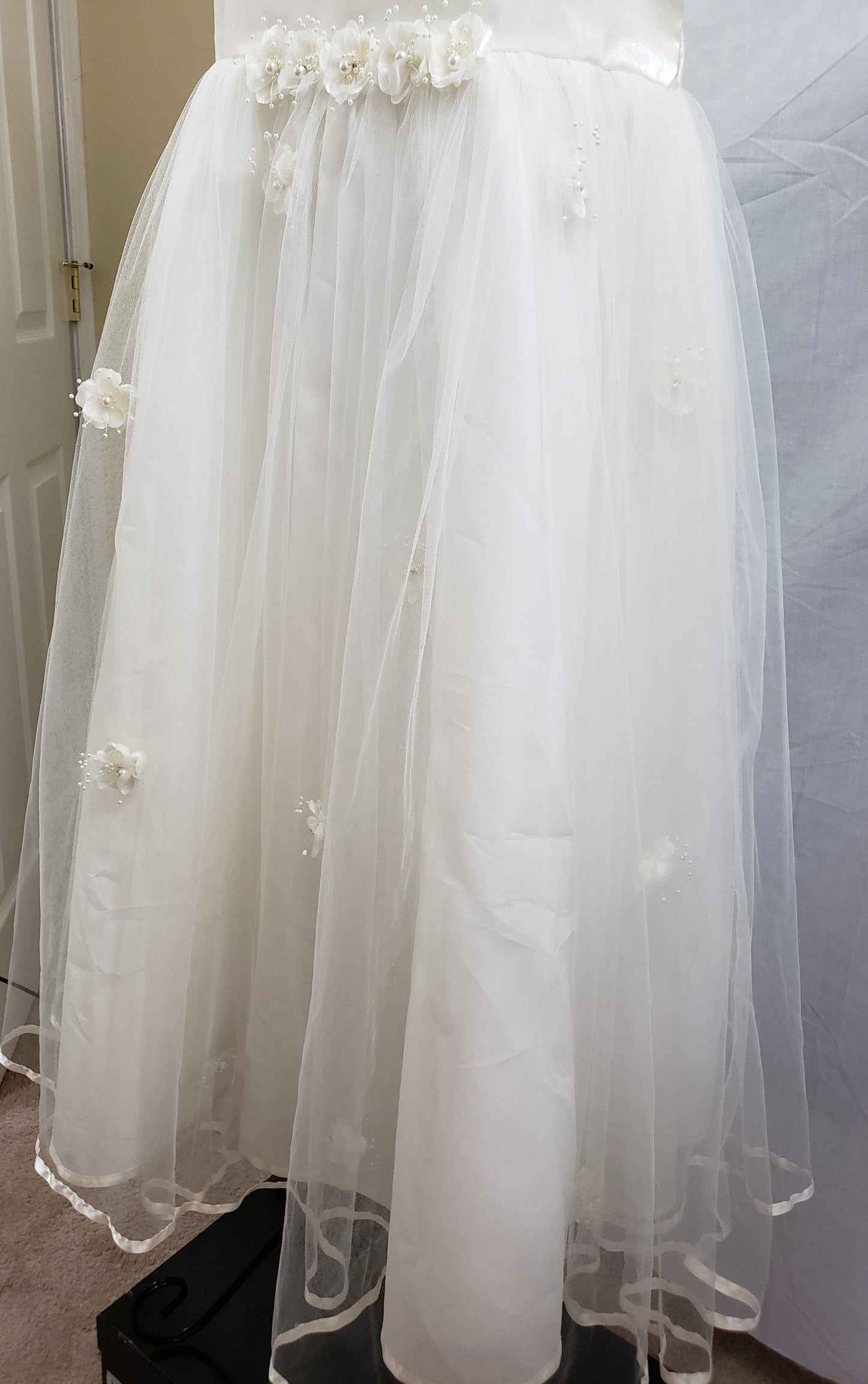 Bridal Flower Girl's Dress - Satin - Girl's Plus Size