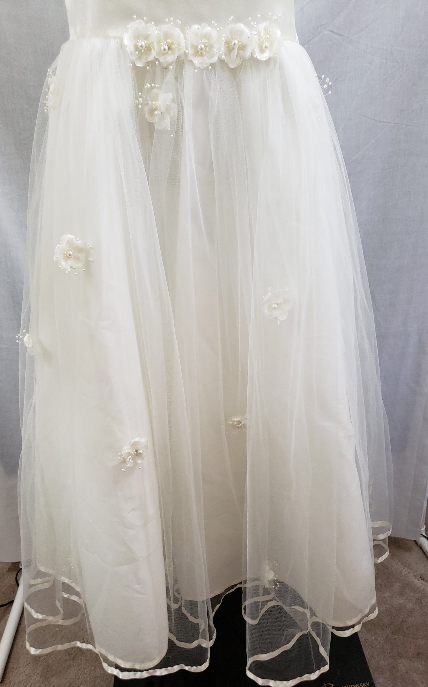 Bridal Flower Girl's Dress - Satin - Girl's Plus Size