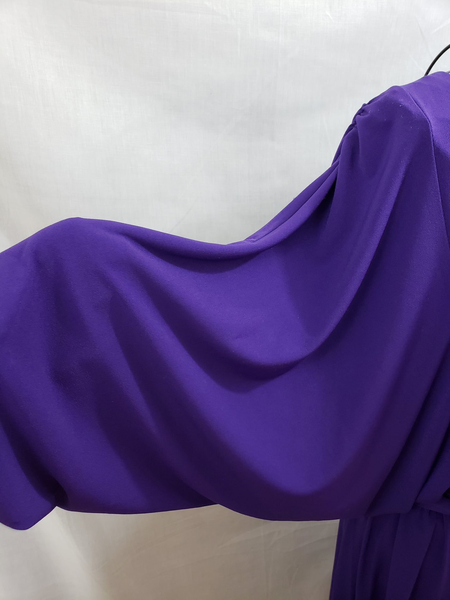 Chico's Purple Tunic Style Belted Dress