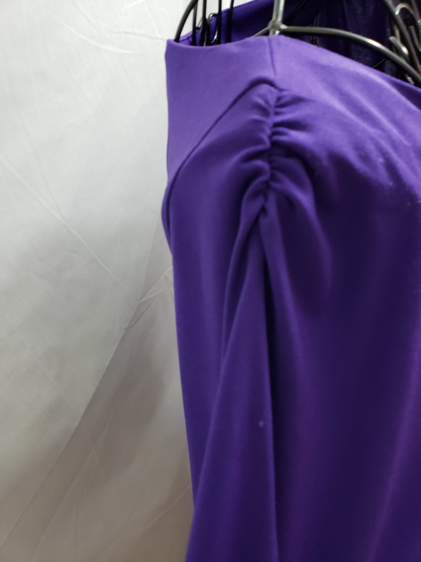 Chico's Purple Tunic Style Belted Dress