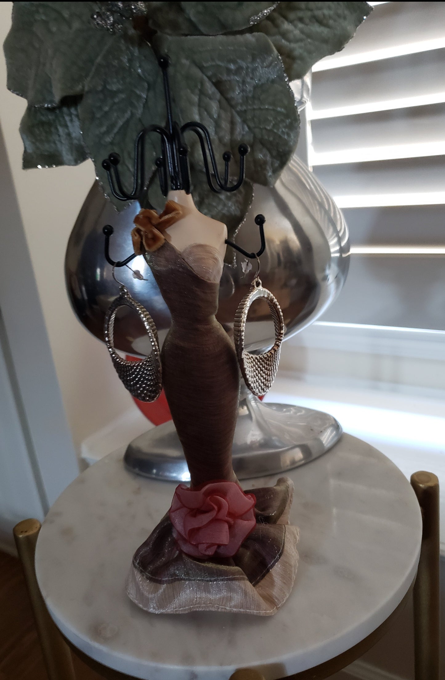 E&L Sterling Silver Earrings - Electroform - Israel - New