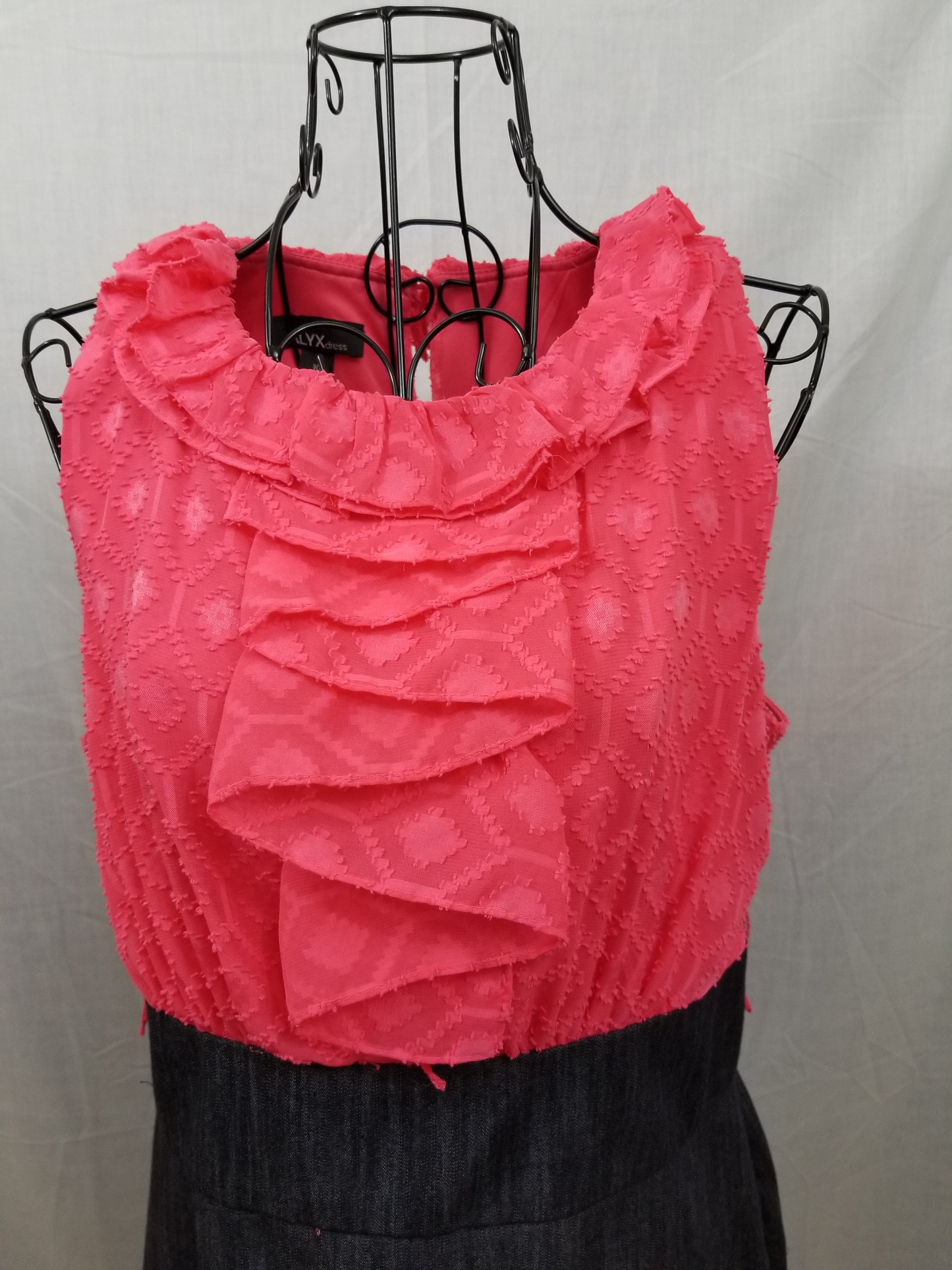 Alyx Coral & Denim Dress